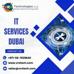 IT Services help us in maintaining the IT infrastructure and security procedures for the business. VRS Technologies LLC offers the systematic services of IT Services Dubai. For more info contact us: +971-56-7029840 Visit us: https://www.vrstech.com/it-services-dubai.html