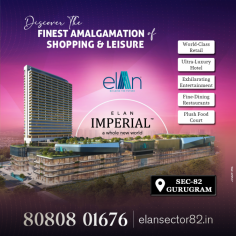 We are providing here Elan Imperial  sector 82 gurgaon at affordable price here,we are offering  A fantastic opportunity to invest in real estate is presented by Elan Imperial Sector 82 in Gurgaon at a reasonable price.It's the ideal spot to make investments in your future because of its excellent location,first-rate amenities, and bright future. reclaim your place in this vibrant community right now.Get in touch with us for more informationhttps://www.elan-themark.com/.
