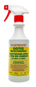 "Cotex Multipurpose Insecticidal Spray & Pine Oil Cleanser  | VetSupply

Buy Cotex Multipurpose Insecticidal Spray & Pine Oil Cleanser with Lowest Price + Free Shipping* Australia Wide

For More information visit: www.vetsupply.com.au
Place order directly on call: 1300838787"