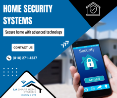 Professional Home Security System Installation

We offer home security installation services to ensure total protection and peace of mind. Our staff provides monitoring with cutting-edge technologies for your security needs. For more details, mail us at info@lasmarthomesystems.com.
