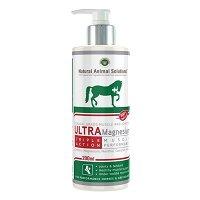 Natural Animal Solutions (NAS) Ultra Magnesium Gel Muscle and Joint Care for Horses & Greyhounds is a triple-action muscle relaxation gel with Arnica. It is a clinical grade cold therapy gel that promotes muscle relaxation and support before and after exercise. It provides under saddle muscle care and relief from tired muscles, over exertion, fatigue, etc. The gel is formulated using magnesium, menthol, camphor and arnica which promote healthy muscle support.
