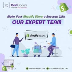 Boost your Shopify store's success with CartCoders' expert team. Our skilled developers handle theme customization, app integration, and performance optimization.

We ensure a smooth user experience, secure payment gateways, and effective inventory management. Our designers create visually appealing and responsive layouts. Trust CartCoders to manage your store efficiently and increase your online sales.