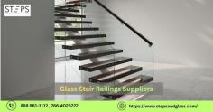 Steps Glass Railing and Stairs offers top-quality glass stair railings that blend elegance with modern design. Our premium selection features sleek, durable glass panels that provide both safety and style to your home’s interior. Ideal for creating a sophisticated atmosphere, our railings are customizable to fit any aesthetic. Trust Steps Glass Railing and Stairs for superior craftsmanship and timeless beauty, enhancing your home with a touch of contemporary flair. Elevate your space with our stunning glass stair railings.

Visit here:- https://www.stepsandglass.com/glass-railings
