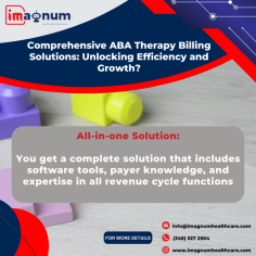 Discover how iMagnum Healthcare Solutions' ABA Therapy can help improve the lives of individuals with autism and other developmental disorders. Learn more about their specialized services and expert care.