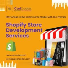 CartCoders offers top-notch Shopify store setup services, focusing on creating user-friendly and visually appealing online stores. Our skilled team handles everything from design and development to SEO and integration.

With our expertise, we take care of technical roles like setting up payment gateways, configuring shipping options, and ensuring a smooth launch. Trust CartCoders to build a professional Shopify store tailored to your needs.