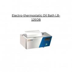 Electro-thermostatic Oil Bath  is a microprocessor-controlled unit with a 12 L chamber for efficient sample management. It offers precise temperature adjustments ranging from 20°C to 200°C, with an accuracy of ± 0.5°C. The chamber and lid are crafted from stainless steel, ensuring durability and corrosion resistance. Our thermostatic oil bath features a digital temperature display for clear and precise monitoring.

