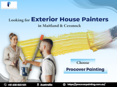 Transform your home's exterior with Procover Painting, Newcastle's trusted experts in exterior house painting. Our skilled team delivers top-quality craftsmanship, using premium paints and meticulous attention to detail. Whether you're refreshing your home's facade or preparing to sell, count on Procover Painting to enhance curb appeal and protect your investment. Contact us today for a consultation and discover why homeowners in Newcastle rely on Procover Painting for professional exterior painting services.
https://maps.app.goo.gl/Nj8mZkEDPkp8dQ7S7