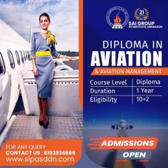 If you are passionate about aviation and looking to start your career in this exciting industry, I highly recommend applying for the Diploma in Aviation at Sai Aviation College in Dehradun. The college provides the perfect environment to learn, grow, and achieve your dreams in the world of aviation. Apply now and take the first step towards an exhilarating and rewarding career!
Click here : https://aviationandhotelmanagement.in/aviation.php