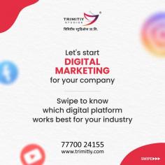 Trimitiy Studios Pvt Ltd is a dynamic digital marketing agency based in Pune, specializes in delivering tailored online strategies to drive business success. With expertise in SEO, social media management, and content creation, We help businesses of all size gain visibility in the digital landscape.