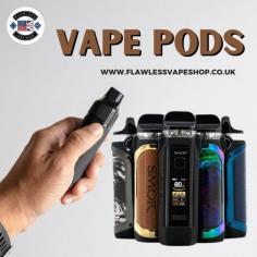 Over the years, thousands of people have leaned on the use of vaping to break the habit of using tobacco cigarettes. It has been common talk all over the world. Despite the battle of negative and positive discussions, there are still new innovations that can match the specific needs of more and more users on the market every day. That is how the use of vape pods or pod systems became popular today.At Flawless Vape Shop, we couldn’t miss the chance of offering the best quality of vape pods available today! We have a full collection of vape pods that are manufactured and designed by top and trusted brands. These vape pods are powerful, impressive and commonly offered for lower prices. It’s a win-win vaping device that is worthy of your every penny!  visit- https://www.flawlessvapeshop.co.uk/collections/vape-pods