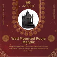 Order Wall Mounted Pooja Mandir For Home and it will fit on your shelf

Are you on the lookout for a comfortable Wall Hanging Wooden Temple for Home? Whatever you purchase from Aakaar, you will enjoy its unmatched beauty and quality. You can mount it on a wall or place on a raised countertop platform. You can find both small and big Wall Mounted Pooja Mandir and order them as per your demands. You can also buy open, closed and semi-closed models. Invest in this product as it is the best way to thank the Almighty for giving people life. 