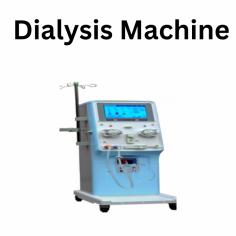 Medzer dialysis machine is a medical apparatus that replicates the functions of the kidneys for individuals with impaired kidney function or kidney failure. Features include a blood flow range of 0 ml/min to 700 ml/min and a dialysate temperature range of 30 °C to 41 °C. Equipped with a program for sequential therapy and dialysis, with sodium KT/V calculation evaluates the sufficiency of dialysis