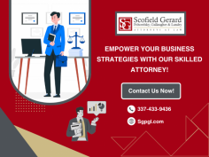 Secure Your Business with Professional Guidance!

We provides legal expertise to help businesses navigate complex regulations, draft contracts, and create strategic plans. Our skilled business planning attorney offer counsel on entity formation, mergers, tax planning including compliance issues. Contact Scofield, Gerard, Pohorelsky, Gallaugher & Landry, LLC at 337-433-9436 for more details!
