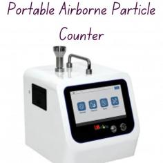 Labmate Portable Airborne Particle Counter features 6 channels for measuring particles from 0.3 μm to 10.0 μm. It operates at 28.3L/min with adjustable sampling volumes from 0.47L to 28300L. Effective in temperatures from -20°C to 50°C, it has a 7-inch colour screen for monitoring parameters.