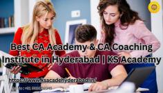  Achieve Your CA Dreams with KS Academy — Hyderabad’s Premier Coaching Centre! 
Looking for top-notch CA coaching in Hyderabad? KS Academy is your ultimate destination! We are renowned for providing exceptional coaching across all levels:
