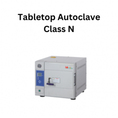 Labmate Tabletop Autoclave Class N features a durable stainless-steel chamber with a 35L capacity, temperature operating from 105°C to 138°C. It includes self-diagnostic safety features to prevent sensor errors and power failures. Designed for easy handling and seamless user adjustments.