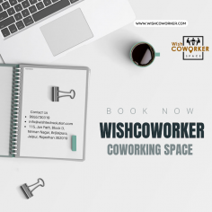 Elevate your work environment with Wishcowork's premium office spaces in Jaipur. Enjoy top-notch amenities, flexible plans, and a dynamic community designed for freelancers, startups, and businesses. Discover the perfect blend of comfort and productivity. Book your space now and experience the best coworking in Jaipur!