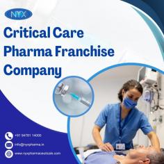 Nyx Pharmaceuticals stands out as a leading Critical Care Pharma Franchise Company, offering an extensive range of high-quality critical care medicines. Partnering with Nyx Pharmaceuticals ensures access to advanced formulations and unparalleled support, making it a trusted choice for healthcare professionals looking excellence in critical care solutions.