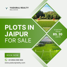 Discover ideal residential plots in Jaipur, offering great investment opportunities and perfect locations for your dream home. Secure your plot today!
