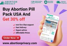 For unwanted pregnancy buy abortion pill pack USA. Easy online ordering, fast delivery, and 24/7 customer support. Visit our store abortionprivacy and get an FDA-approved abortion pill pack kit delivered to your doorstep within 2- 3 days. Order now and get your pill pack at affordable prices.

Visit Now: https://www.abortionprivacy.com/abortion-pill-pack
