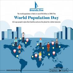 Celebrate World Population Day with stunning Flyers and Posters from Brands.live. Customize 650+ Templates to highlight the significance of population awareness, creating visually appealing promotional materials that engage and inform. Download now to start making a difference with Brands.live! 