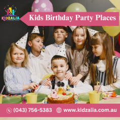 Kids Birthday Party Places in Caroline Springs | KidZalia

Get ready for an unforgettable birthday celebration at KidZalia's Kids Birthday Party Places in Caroline Springs. With top-notch service, captivating entertainment, and unbeatable prices, KidZalia is the ultimate choice for your child's special day. Choose from a range of party packages and let KidZalia dedicated staff ensure a stress-free experience for parents. Don't hesitate – book your child's birthday bash at KidZalia today and give them a celebration they'll cherish forever. Contact KidZalia at +61 437 565 383.