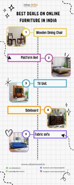 Best Deals on online Furniture in India