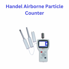 Labmate handheld airborne particle counter  is a versatile and reliable instrument designed for clean room applications with different particles  size channels such as 0.3 µm, 0.5 µm, 1.0 µm, 2.0 µm, 3.0 µm and flow rate 0.1 CFM (2.83L/min). Equipped with sophisticated delay time and zero count capabilities, ensuring accurate and reliable particle counting in varying conditions.