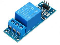 1 Channel 5V Relay Module
It is a 1 Channel 5V relay module Without Light Coupling Relay. The relay normally open interface maximum load: AC 250V/10A, DC 30V/10A. It has a trigger current of 5mA, and module working voltage of DC 5V. Each channel of the module can be triggered by a jumper to set a high level or a low level. Fault-tolerant design, even if the control line is disconnected, the relay will not move. With status indicator: power (green), 1 channel 5V relay status indicator (red). All module size interfaces can be directly connected through the terminal block, which is convenient and practical.

Features:
-The 8550 transistor drive, drive ability.
-A fixed bolt holes for easy installation.
-It has a relay status indicator led Power LED(Green), 1 relay status indicator LED(Red)
-Relay control interface by single-chip IO.
-Low-level suction close, high-level release.
-Easy to use, simple 3 line structure.