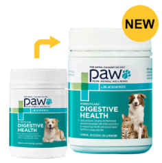 "Paw DigestiCare is a revolutionary multi-strain probiotic palatable powder designed to support the digestive health of pets. This wholefood powder is rich in essential vitamins, amino acids, dietary fibre, antioxidant, and fatty acids that promote gut health and normal bowel function in dogs and cats.

For More information visit: www.vetsupply.com.au
Place order directly on call: 1300838787"
