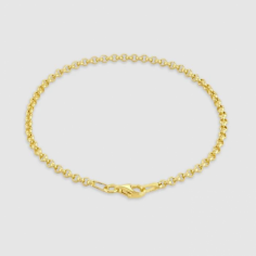 Enhanced with a layer of real 9ct yellow gold for added luxury, our premium gold plated on Sterling Silver bracelets have a much thicker layer than can be found in the jewellery market and therefore best value in addition to being a fantastic alternative to more expensive solid 9ct gold bracelets.

https://thechainhut.co.uk/9ct-yellow-gold-plated-sterling-silver-2-6-mm-belcher-bracelet