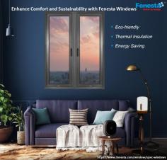 Every Fenesta window is a gateway to a more energy-efficient home. Celebrate the power of sustainable living with our high-performance windows. Reduce energy use and enhance comfort with Fenesta, making your home more beautiful and environmentally friendly. Choose Fenesta for a sustainable future. Visit https://www.fenesta.com/window/upvc-windows