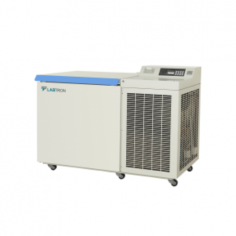 Labtron -150°C Ultra Low Temperature Chest Freezer, with a 128L capacity and microprocessor control, operates from -110 to -150°C. It features manual defrost, eco-friendly refrigerant, durable housing, platinum resistor sensors, a single-pole lubrication compressor, and low-maintenance operation.
