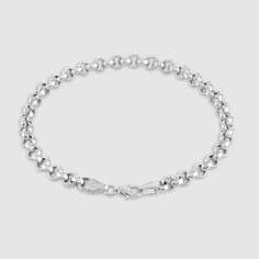 Elevated with Rhodium plating for protection against tarnish, each piece is individually polished by hand to achieve unrivalled benchmark standards of ultra-high mirror polishing. 

https://thechainhut.co.uk/sterling-silver-5-mm-belcher-bracelet