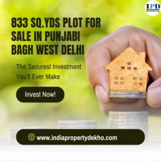 833 Sq.Yds Plot for Sale in Punjabi Bagh West Delhi

Find 833 Sq.Yds Plot for Sale in Punjabi Bagh West Delhi, You can get more information online on indiapropertydekho.com