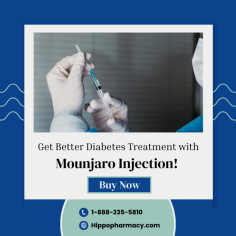 Achieve Better Glycemic Control with Mounjaro Injection!

We provide mounjaro injection, which is a prescription medication used to improve blood sugar control and manage type 2 diabetes in adults. It helps control blood sugar levels by mimicking the action of natural hormones that regulate insulin. Contact HippoPharmacy at 1-888-235-5810 for more information.
