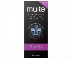 Mute Snoring Relief Assorted Trial Pack

Mute helps customers - Breathe More, Snore Less, Sleep Better. Mute 'More comfortable than the couch'. Mute is a nasal breathing device designed to increase airflow through the nose during sleep, by gently opening the airways. Improved nasal breathing is a key factor to better sleep and reduced snoring. Mute is a great place to start to work out if your nose is contibuting to your snoring or sleep disturbances. Contributing factors to why people may snore when they sleep are - Night time congestion or - Nasal obstruction caused by narrow airways, scar tissue or a deviated septum. - When people have a cold as Mute helps you breathe or - Sleeping with your mouth open, usually waking up with a dry mouth. The Mute Trial pack is the most accurate method of customers working out which size fits the best in the comfort of their own home. Mute is reusable up to 10 times. The trial pack contains 1 x small, 1 x medium and 1 x large device.

https://aussie.markets/health-and-beauty/other-health-care/sleeping-aids/hydralyte-effervescent-electrolyte-tablets-lemon-lime-flavoured-40-tablets-clone/