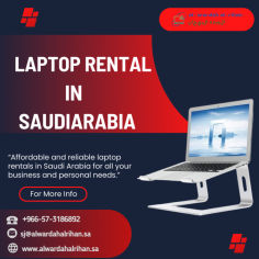 
How LapTop Rentals Enhance Flexibility in Saudi Arabia?

Renting laptops offers a flexible and affordable solution for people and enterprises, meeting needs for remote work, events, and short-term projects. Experience cutting-edge technology without large upfront costs or long-term obligations. For more information about our adaptable LapTop Rentals in Saudi Arabia and to increase your productivity right away, call AL Wardah AL Rihan LLC at +966-57-3186892.

Visit:https://www.alwardahalrihan.sa/it-rentals/laptop-rental-in-riyadh-saudi-arabia/

#laptophire
#laptoponrent
#laptoprental
#laptoprentalksa
#laptoprentalnearme
#laptoprentalriyadh
#laptoprentalinsaudiarabia

