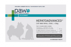 "PAW Hepatoadvanced is a treatment for liver malfunctions in cats and dogs. Recommended by veterinarians, this concentrated antioxidant supplement provides antioxidant support for pets with impaired liver function. It also aids in the liver detoxification mechanisms.

For More information visit: www.vetsupply.com.au
Place order directly on call: 1300838787"