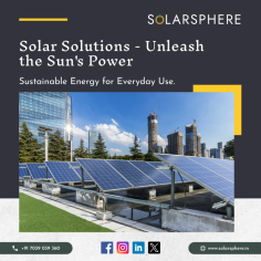 Utilize Nature's Energy to the Fullest with the Best Solar Products

The best solar products from SolarSphere are designed to harness solar energy for a variety of indoor and outdoor applications, producing efficient, green lighting. Transition to solar products for dependable, cost-effective, and environmentally friendly lighting solutions.

Contact: +91 7039039360

Website: https://www.solarsphere.in/