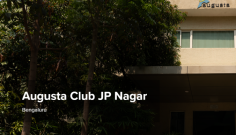 The Augusta Club in JP Nagar, Bengaluru offers state-of-the-art amenities for fitness, dining, recreation, and social gatherings in a prestigious environment.
