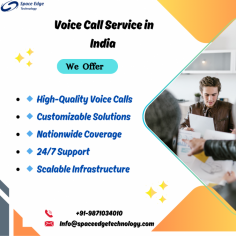 Read More: https://spaceedgetechnology.com/voice-calls/
Contact No.: +91-9871034010
Mail id: info@spaceedgetechnology.com.
.
#voicecall #bulkvoicecall #voicecallprovider