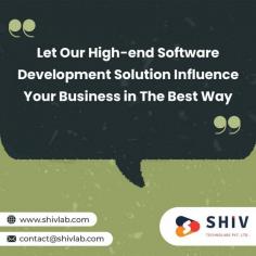 Need custom software that fits your unique business needs? Shiv Technolabs offers innovative development services designed to enhance your operations and drive growth. Our expert team crafts tailored solutions using the latest technologies, ensuring seamless integration and efficiency. Whether you're starting from scratch or enhancing existing systems, we deliver high-quality software that aligns with your strategic goals. Contact us for bespoke software development services that can transform your business.
