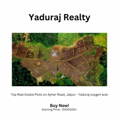Invest in affordable plots on Ajmer Road, Jaipur with Yaduraj Jewel Park. Enjoy prime location, competitive plot prices, and a promising investment opportunity.