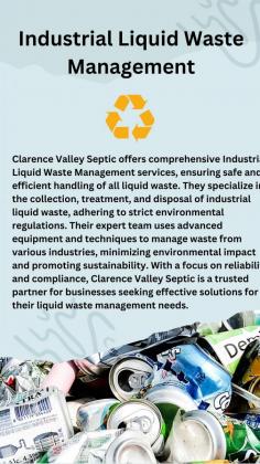 Clarence Valley Septic offers top-notch Industrial Liquid Waste Management services tailored to meet the needs of businesses.

https://www.clarencevalleyseptics.com.au/industrial-services/





