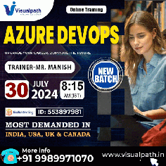 Join Now:  https://meet.goto.com/553897981
Attend OnlineNew Batch On Azure DevOps by Mr.Manish.
Batch on: 30th JULY @ 08:15 AM (IST).
Contact us: +91 9989971070.
WhatsApp: https://www.whatsapp.com/catalog/919989971070
Visit Blog: https://visualpathblogs.com/
Visit: https://visualpath.in/Microsoft-Azure-DevOps-online-Training.html
