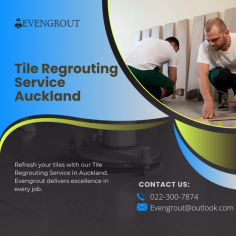 Revamp Your Tiles with Tile Regrouting Service Auckland.

Looking for exceptional tile maintenance? Our Tile Cleaning Company Auckland provides top-notch care, while our Tile Regrouting Service Auckland revitalizes your spaces with precision and quality. Discover our expertise at https://www.evengrout.co.nz/.