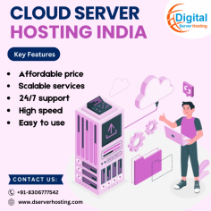 Optimize your website's performance with Dserver's cloud server India. Experience high-speed, reliable hosting services tailored to your needs.