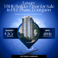 3 BHK Builder Floor for Sale in DLF Phase 2 Gurgaon

If you search for a, 3 BHK Builder Floor for Sale in DLF Phase 2 Gurgaon, You can get more details online on indiapropertydekho.com, Buy property of your choice
