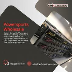 Our focus is to grow your business. Contact us for powersports wholesale

Buy Powersports and Subwoofer online at Big 5 Electronics. Big 5 Electronics is the largest Powersports Wholesale distributor. We also deal in Powersports & subwoofer. We offer a range of brands and styles with a great quality products. Visit our website to browse various sizes.